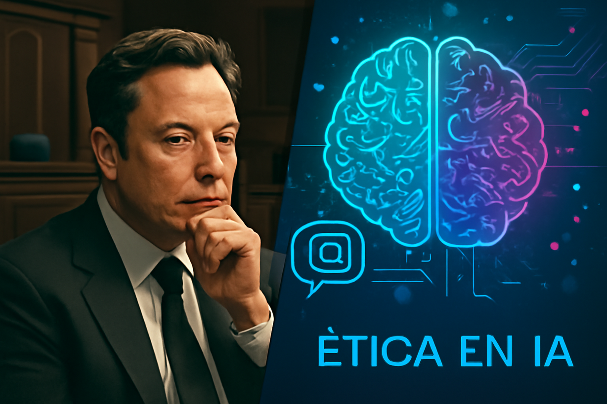 Musk Revela Uso de Modelos de OpenAI en su Chatbot Grok y Desata Debate Ético
