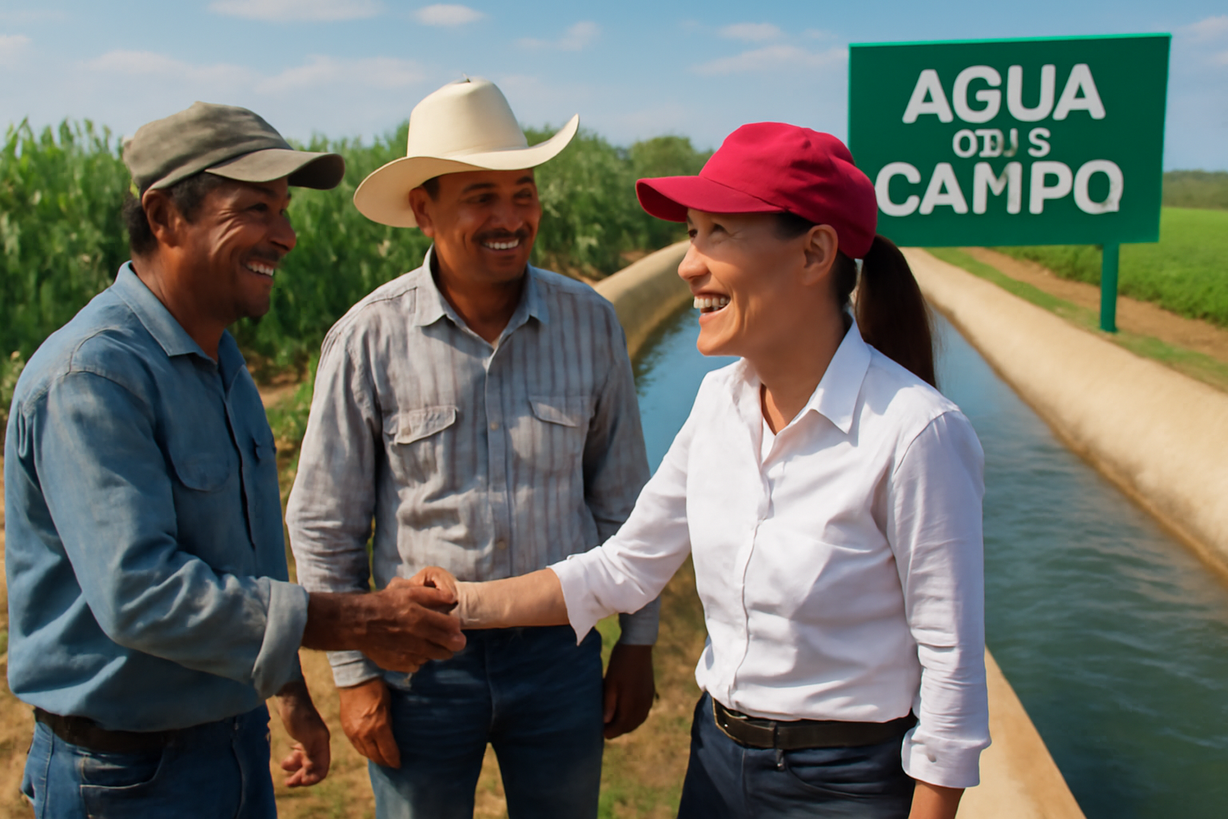 Claudia Sheinbaum impulsa modernización agrícola en Navojoa con inversión millonaria