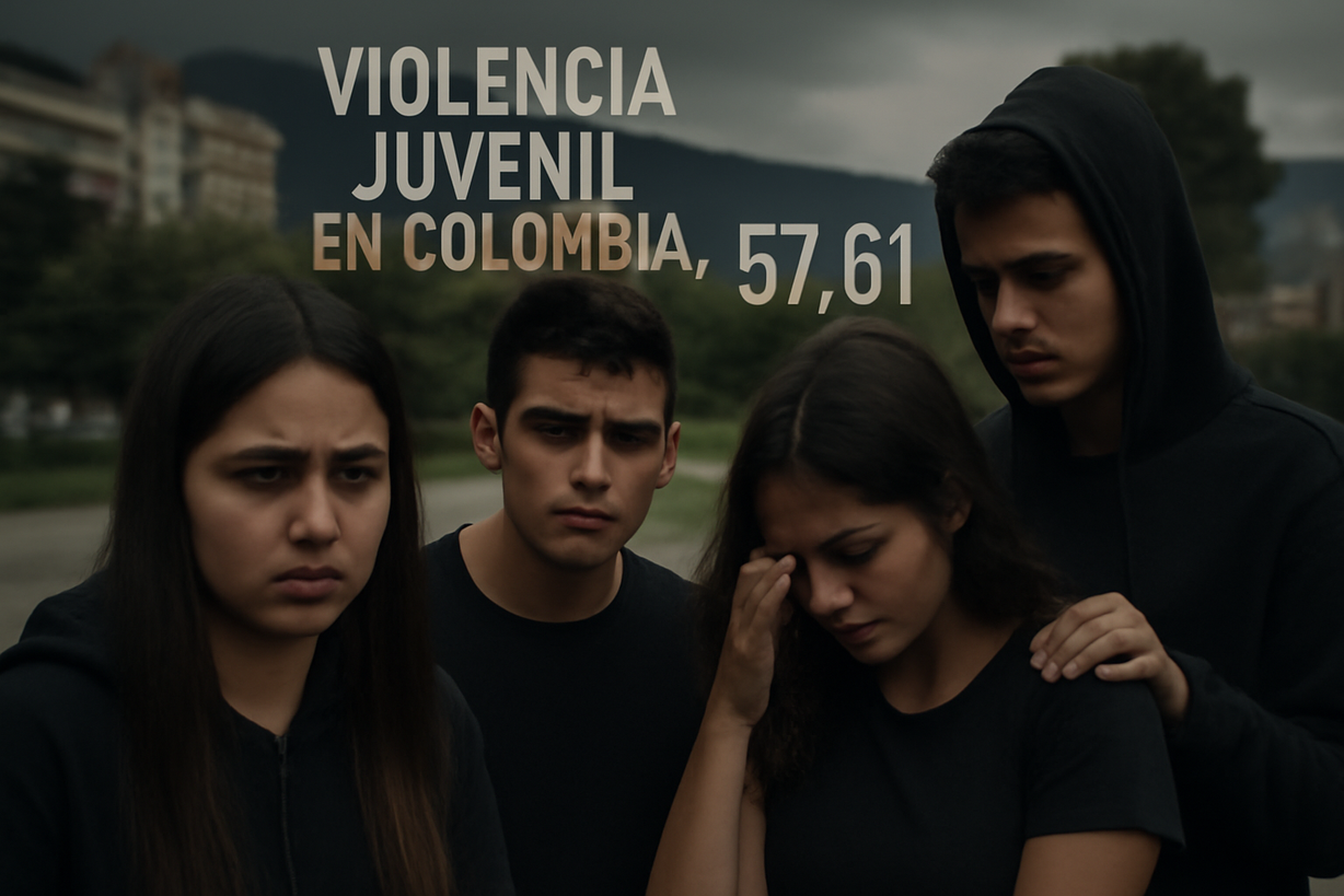 Aumento alarmante de homicidios entre jóvenes en Colombia