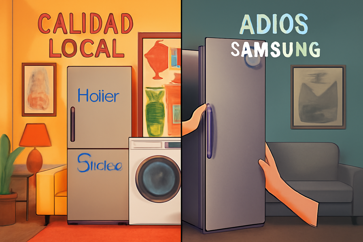 Samsung se retira del mercado chino de electrodomésticos ante la competencia local