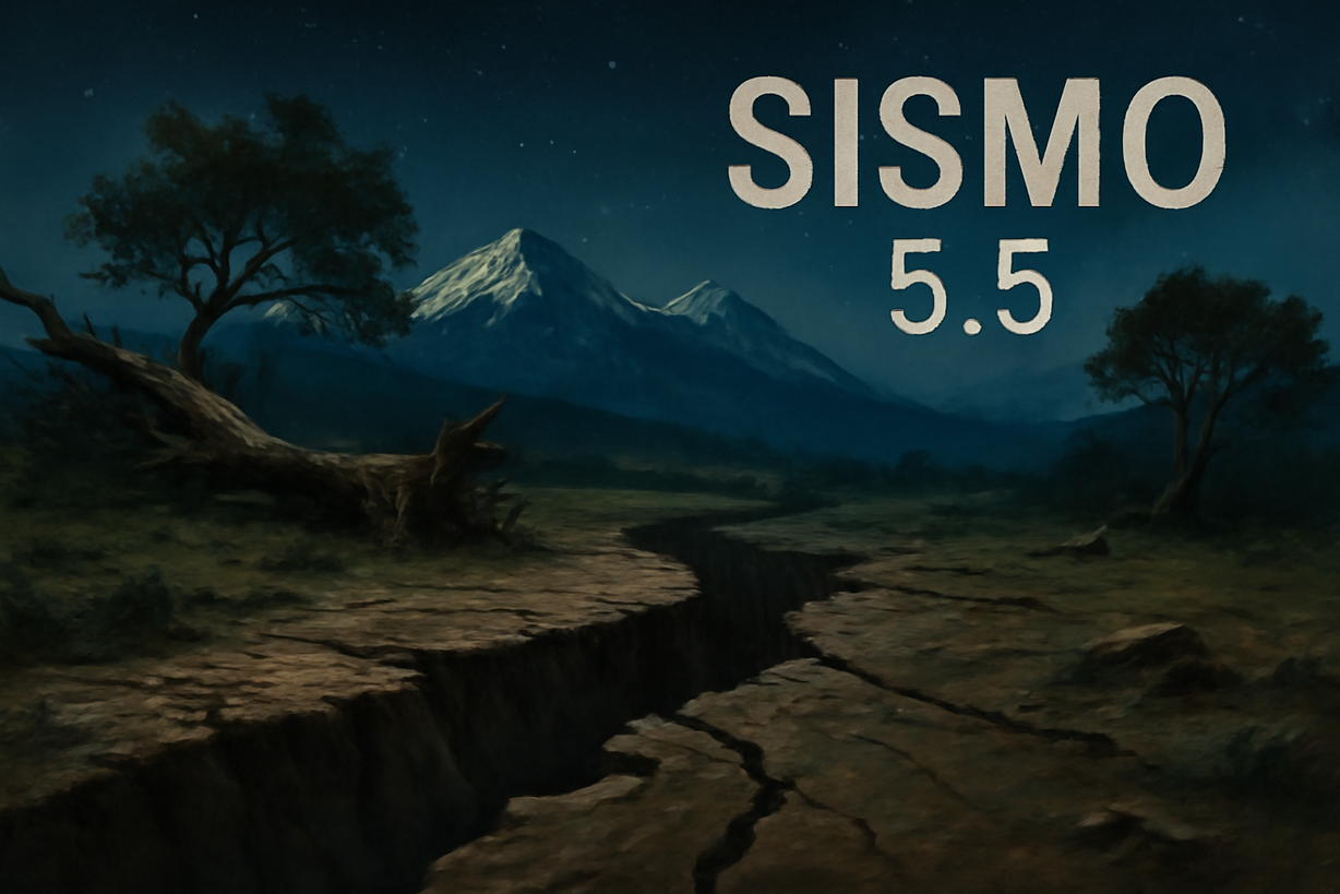 Sismo de 5.5 grados sacude el sur de Chile