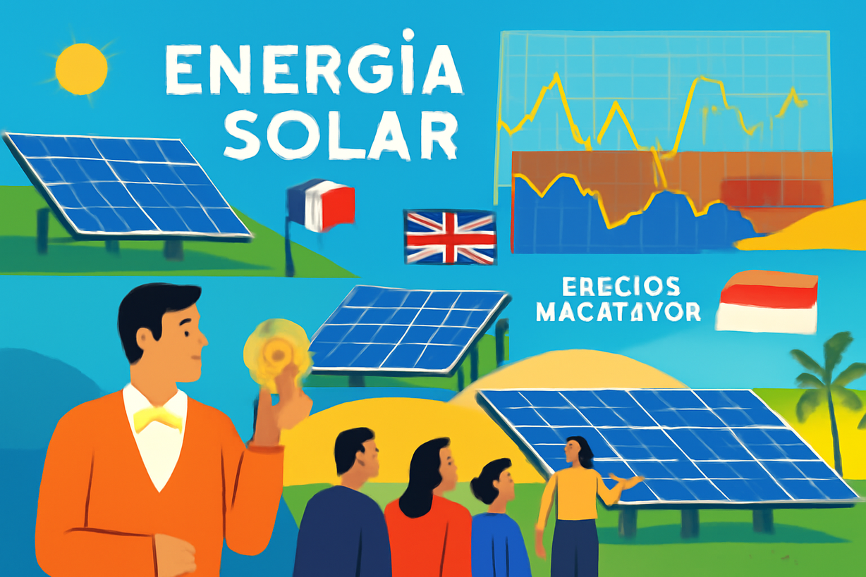 Revolución Solar: Europa y Asia Impulsan Proyectos Energéticos Innovadores