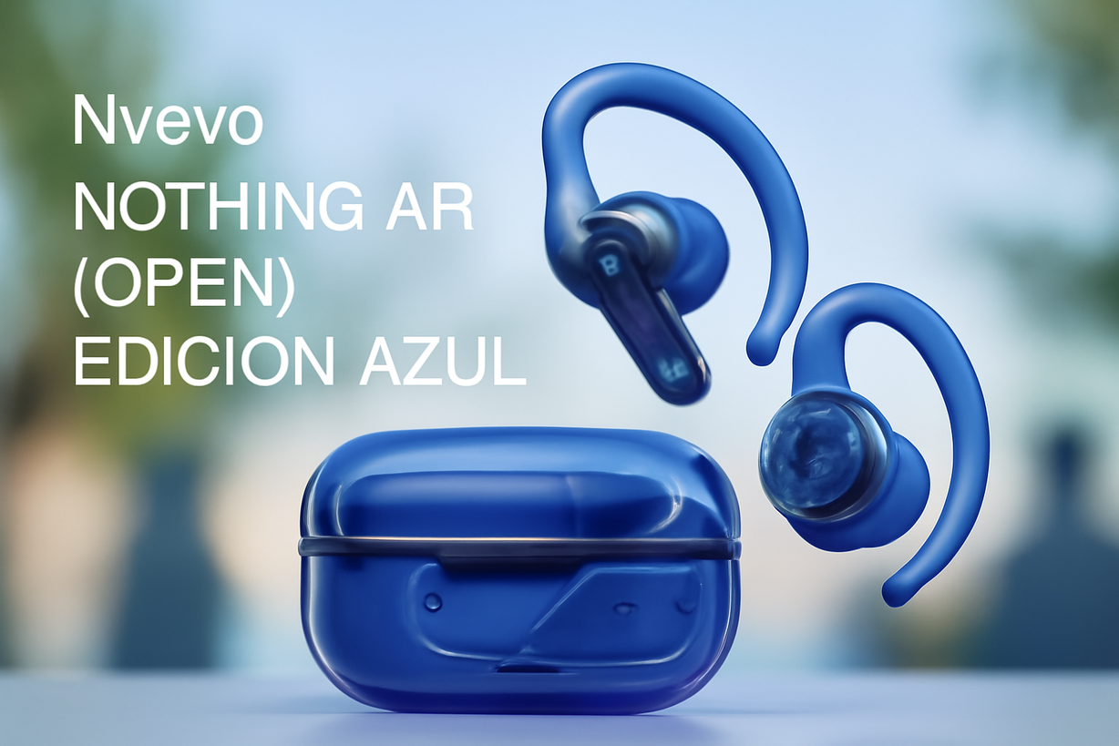 Nada presenta los nuevos Ear (open) Blue: auriculares abiertos para una experiencia conectada.