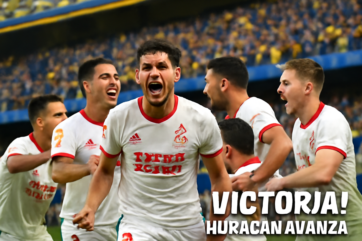 Huracán elimina a Boca Juniors en un emocionante duelo de octavos de final