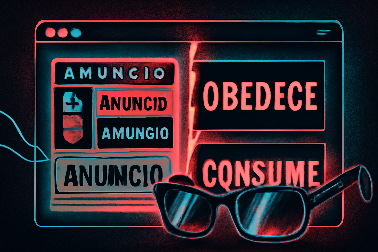 Transforma Anuncios en Mensajes Icónicos con 'They Live Adblocker
