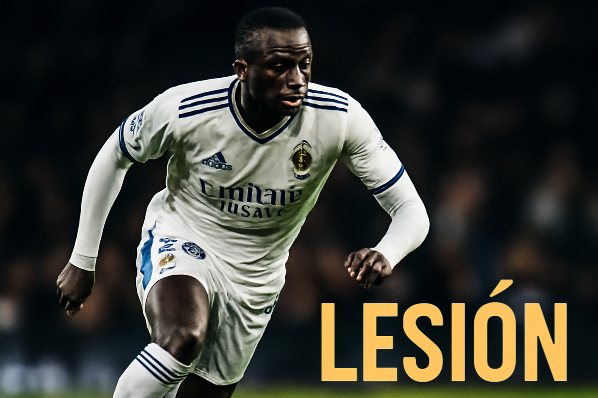 Mendy: Operado y fuera de juego de 3 a 4 meses