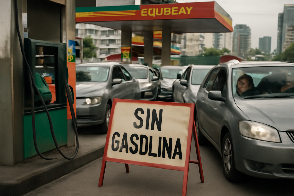 Crisis de Gasolina en Quito y Guayaquil: Escasez y Aumento de Precios a la Vista