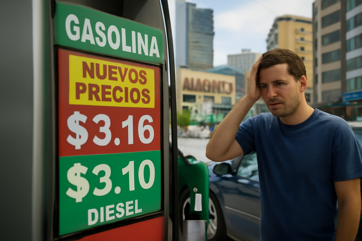 Aumento de combustibles en Ecuador: nuevos precios a partir del 12 de mayo de 2026