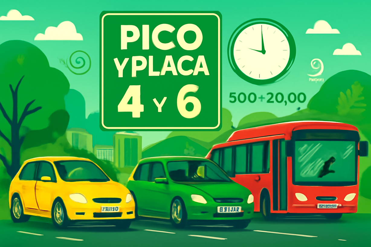 Restricciones de Pico y Placa en Medellín: Miércoles 13 de mayo
