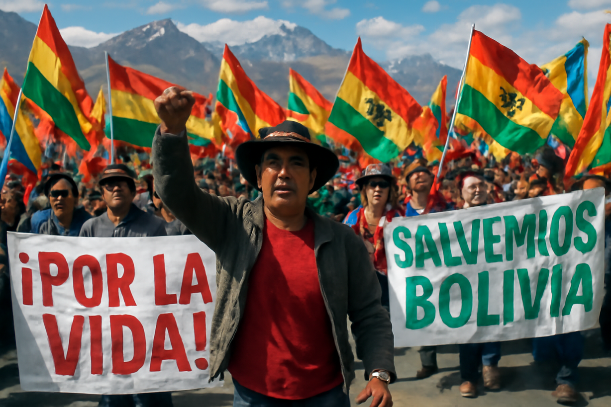 Marcha por la Vida: Defendiendo Bolivia ante la Privatización
