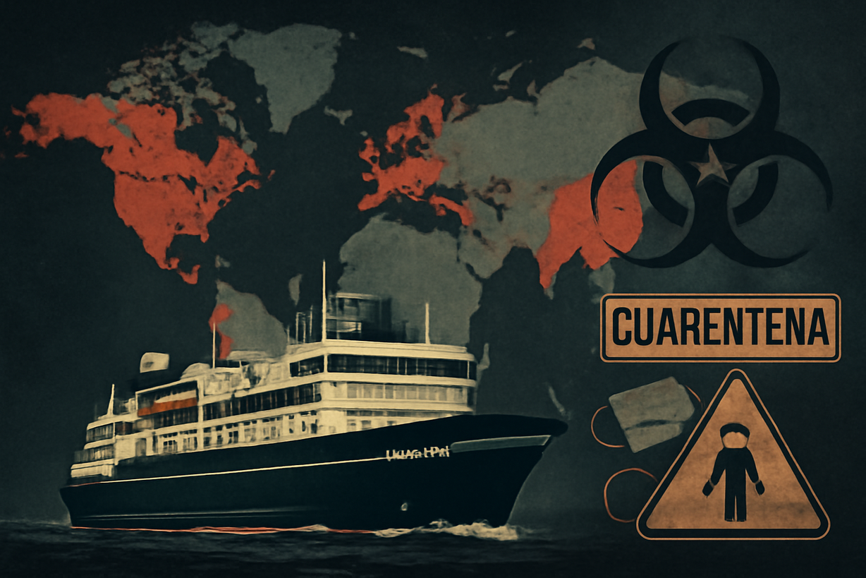 Brote de hantavirus en el MV Hondius: 150 pasajeros en cuarentena tras tres muertes