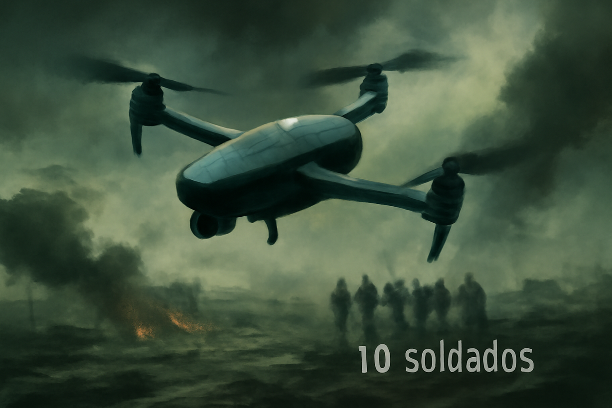 Ucrania Impone el 'Estándar 10': Drones que Cazan Soldados Rusos