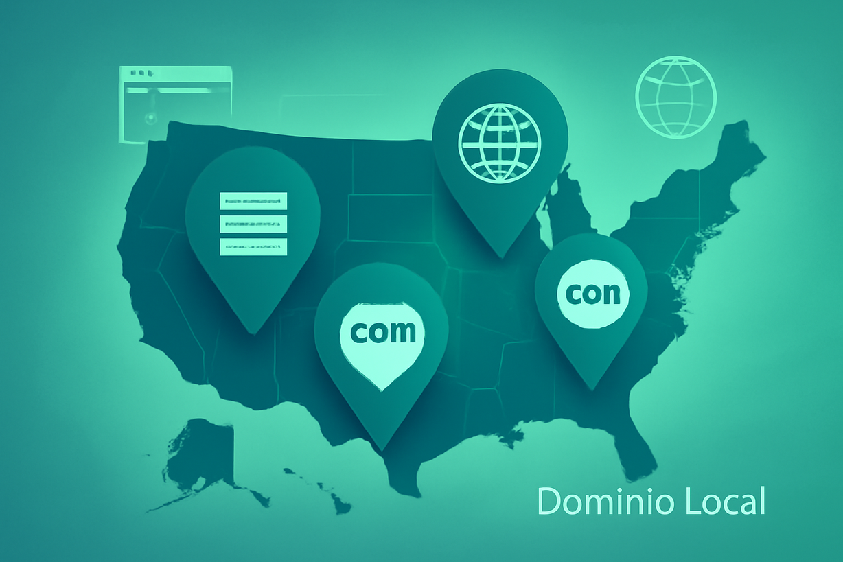 Obtén tu dominio local gratuito en EE. UU.