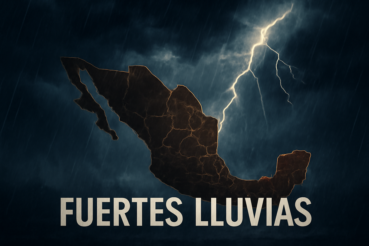 Alerta Meteorológica: Fuertes Lluvias y Riesgo de Inundaciones en 20 Estados