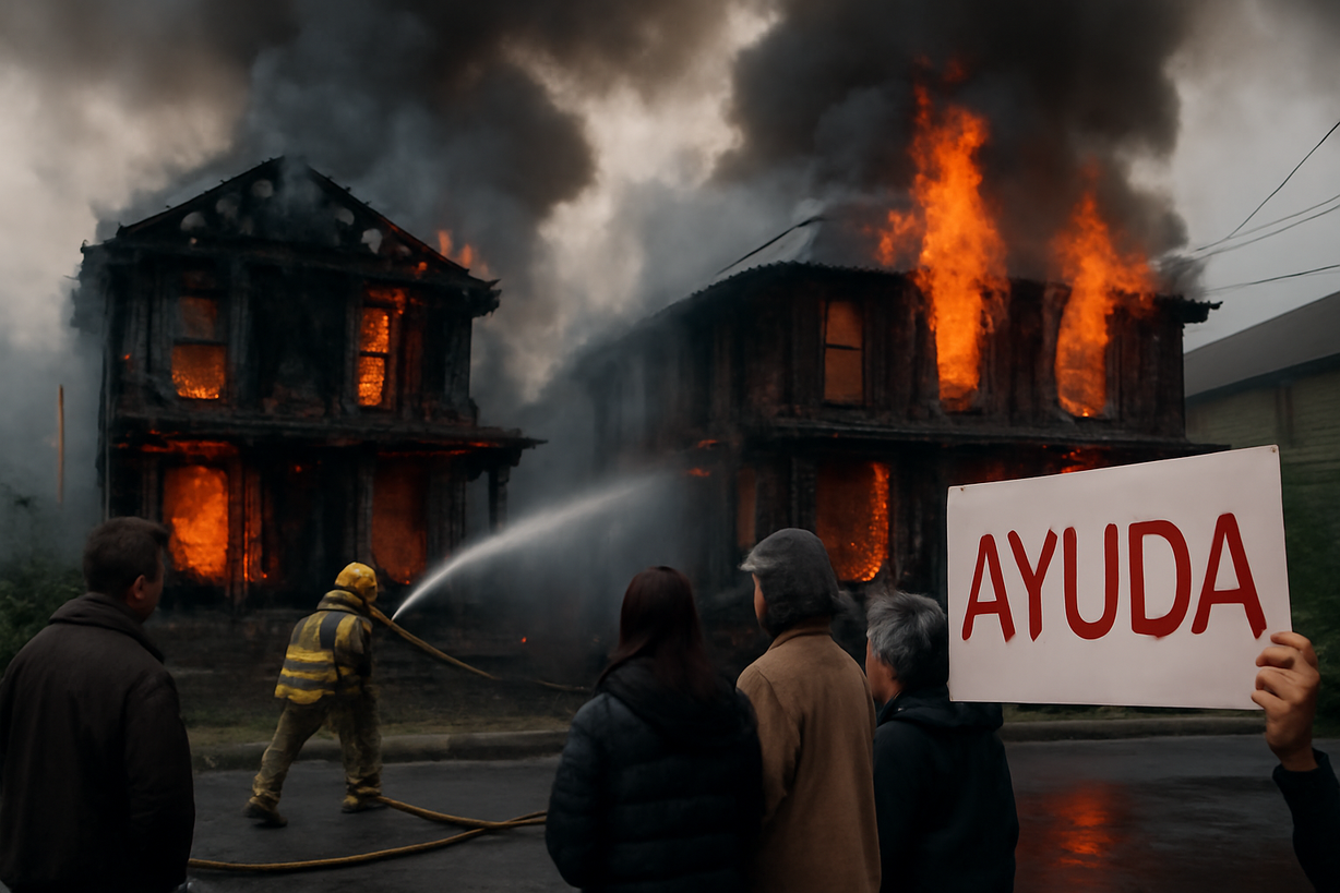 Incendio devasta viviendas en Villa Elvira: comunidad se une para ayudar a afectados