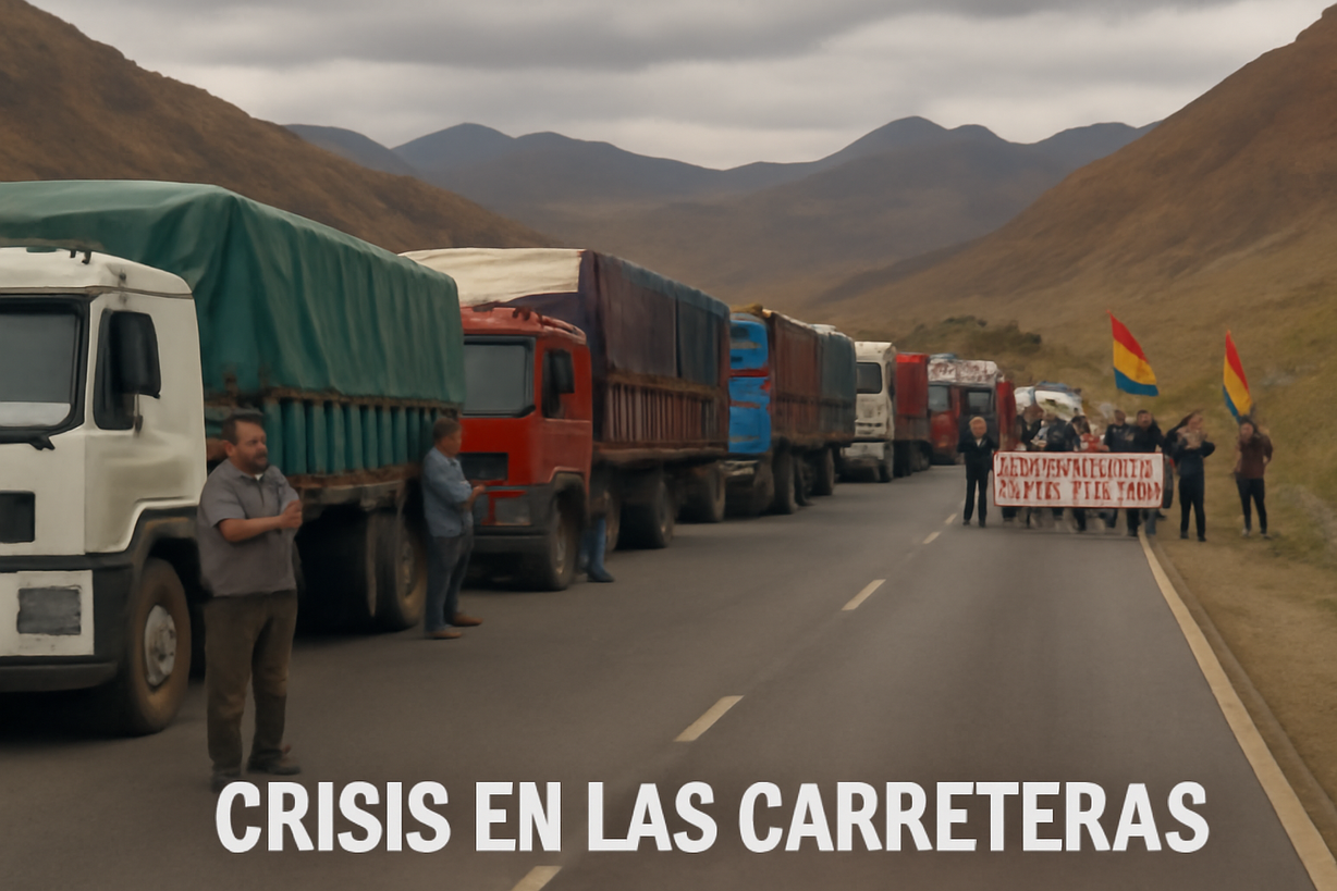 Crisis en Bolivia: 5.000 camiones varados por protestas y pérdidas millonarias