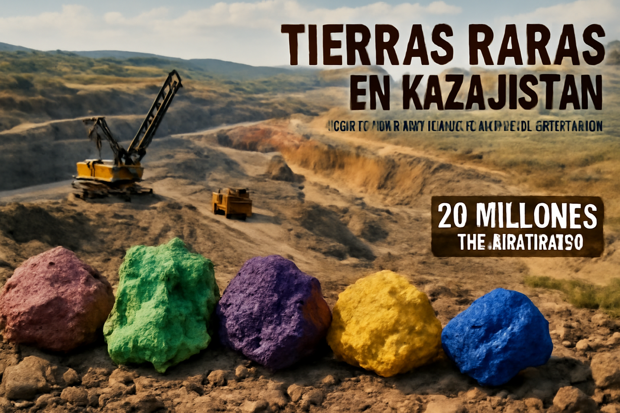 Kazajistán: Tercer Mayor Reservorio de Tierras Raras del Mundo