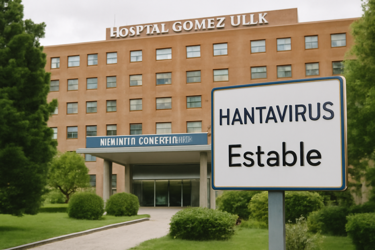 Paciente en Madrid con hantavirus: estado estable y evolución esperada