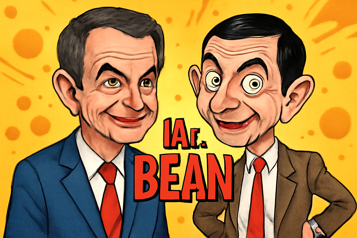 Zapatero y Mr. Bean: Un Análisis Humorístico en 'Federico a las 8