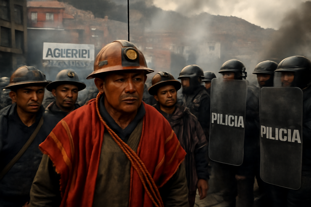 Acuerdo entre Gobierno y mineros pone fin a la violencia en La Paz