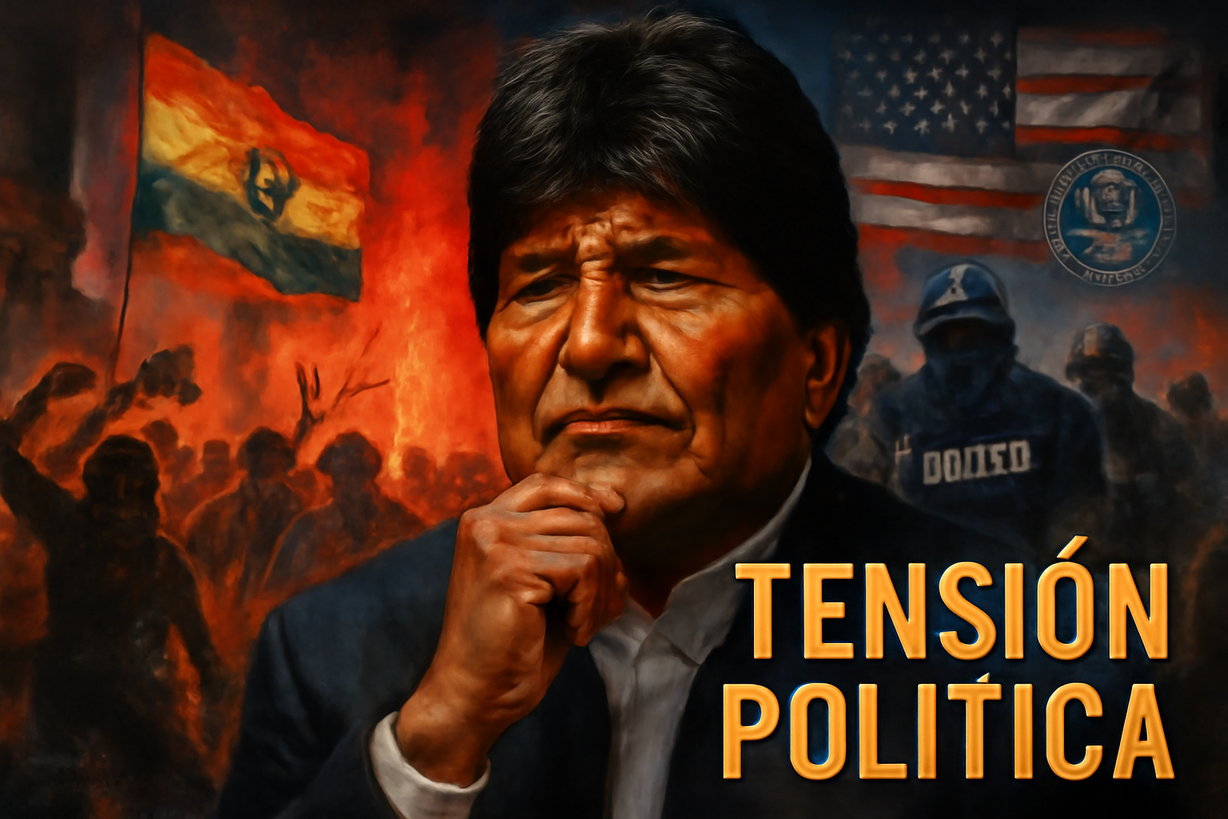 Morales denuncia complot de EE. UU. y Bolivia para su arresto en medio de crisis política
