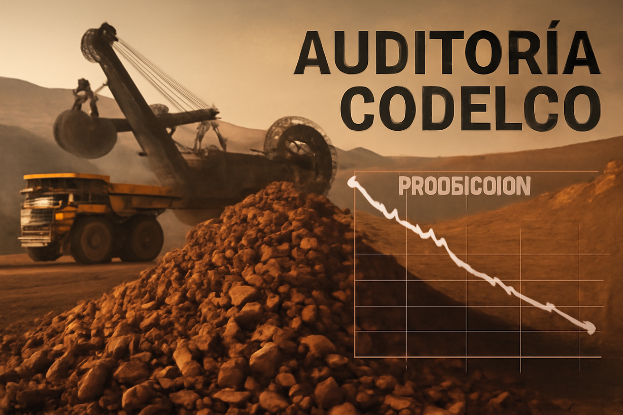 Codelco Investiga Posible Sobreestimación en Producción de Cobre