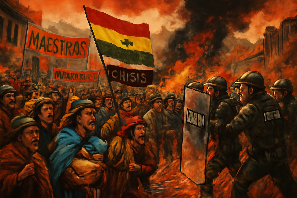 Crisis en Bolivia: Protestas masivas y un llamado a un nuevo pacto social