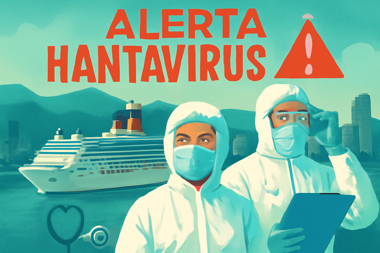 Alarma por caso de hantavirus en crucero de Vancouver