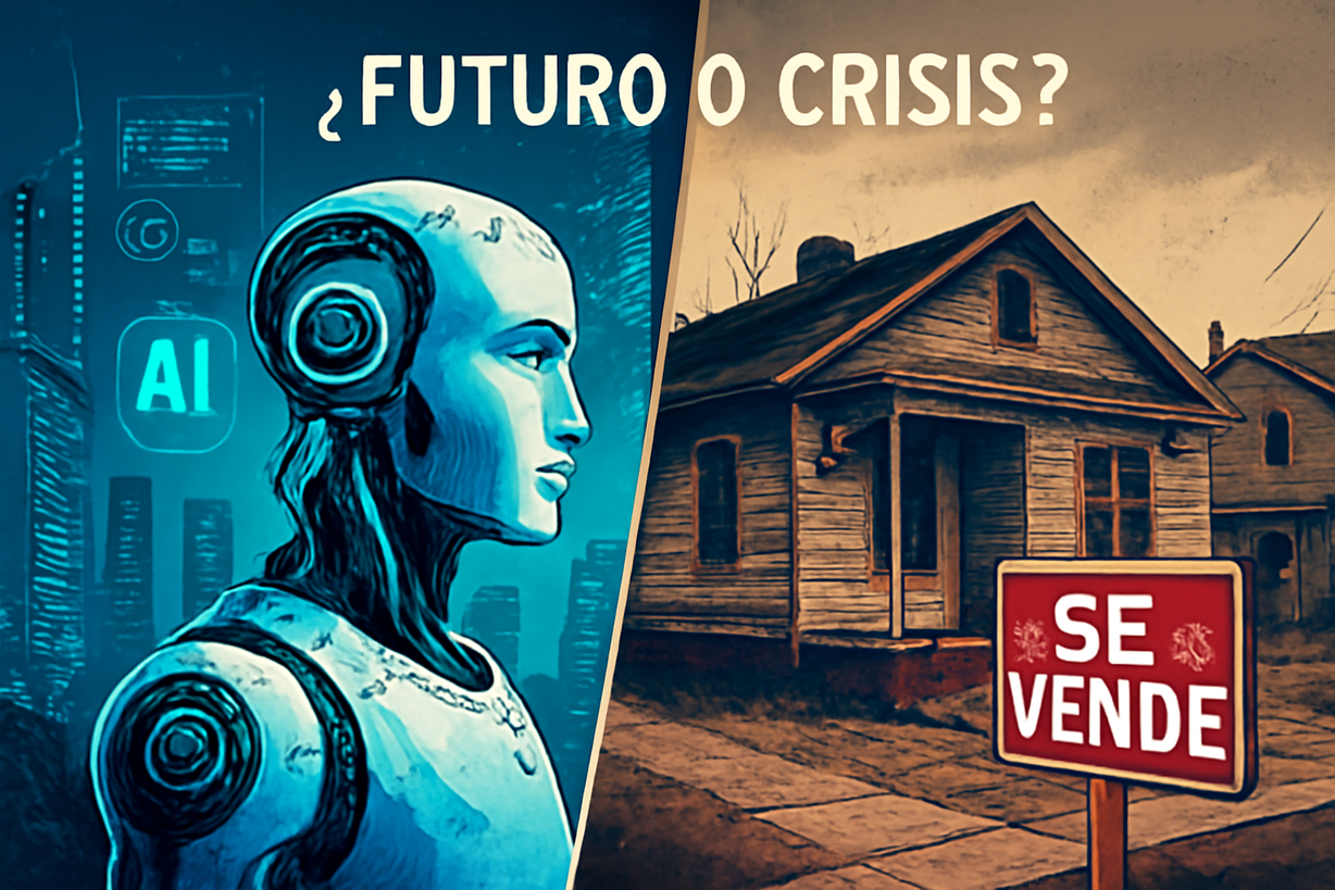 Inversión en IA supera a la vivienda: ¿futuro incierto para el empleo?