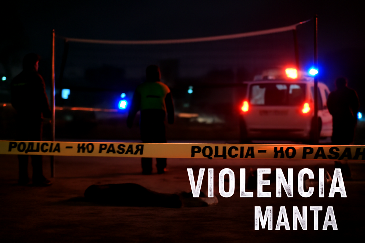 Violencia en Manta: Ataque armado deja cinco muertos antes del toque de queda