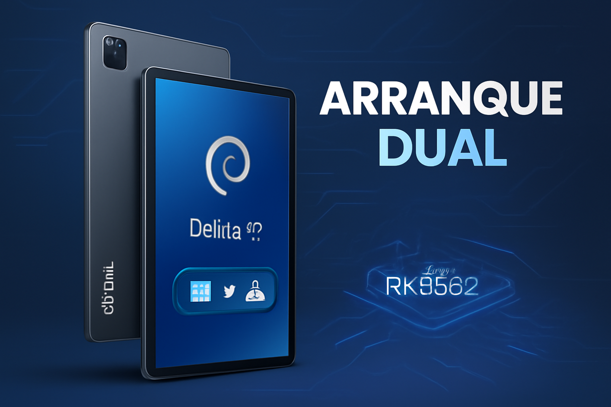 Debian 12 Llega a la Tableta Doogee U10 sin Desbloquear el Bootloader