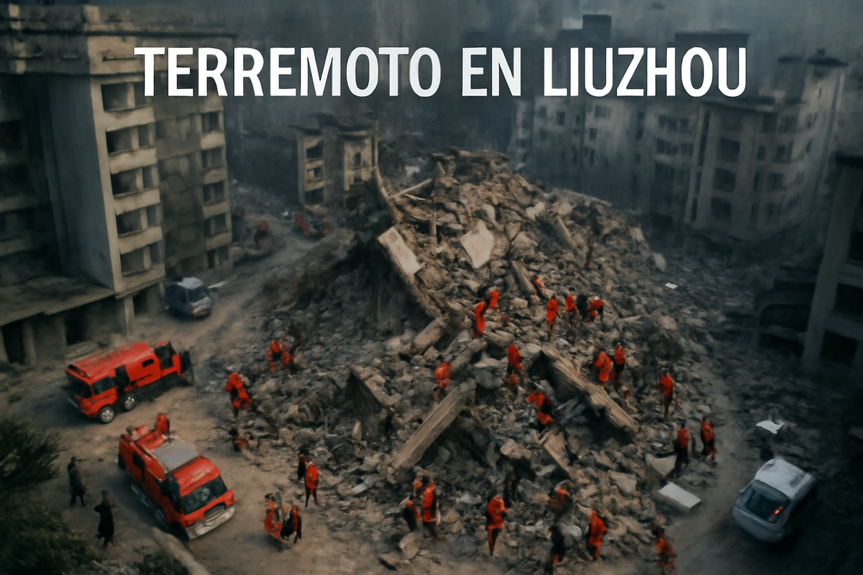 Terremoto de 5.2 en Liuzhou: Dos muertos y un desaparecido