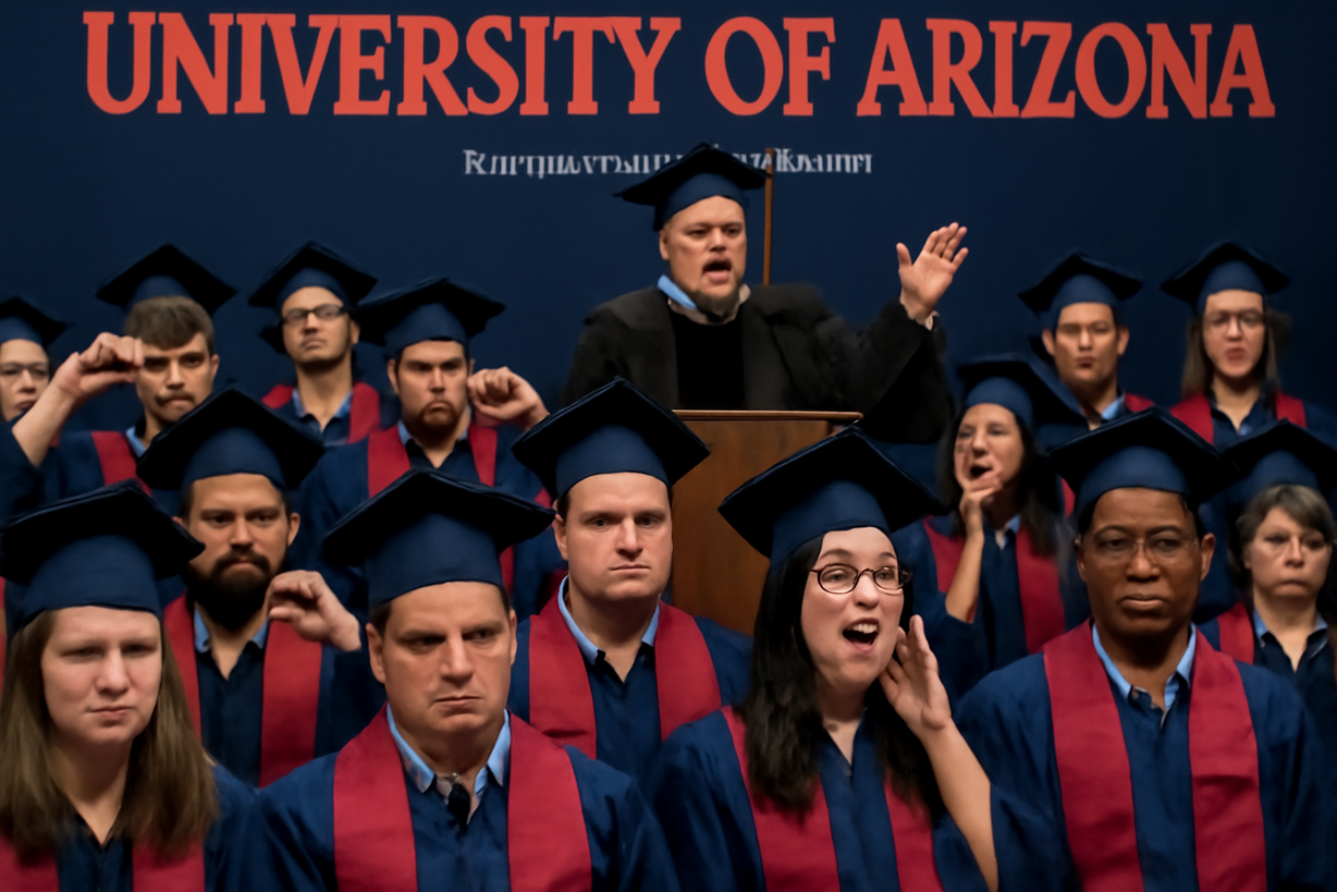 Abucheos a Eric Schmidt en Graduación de Arizona por Comentarios sobre IA