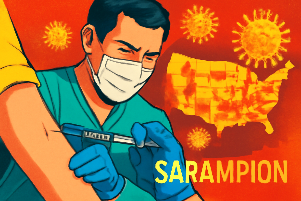 Aumento alarmante de casos de sarampión en EE. UU. en 2026