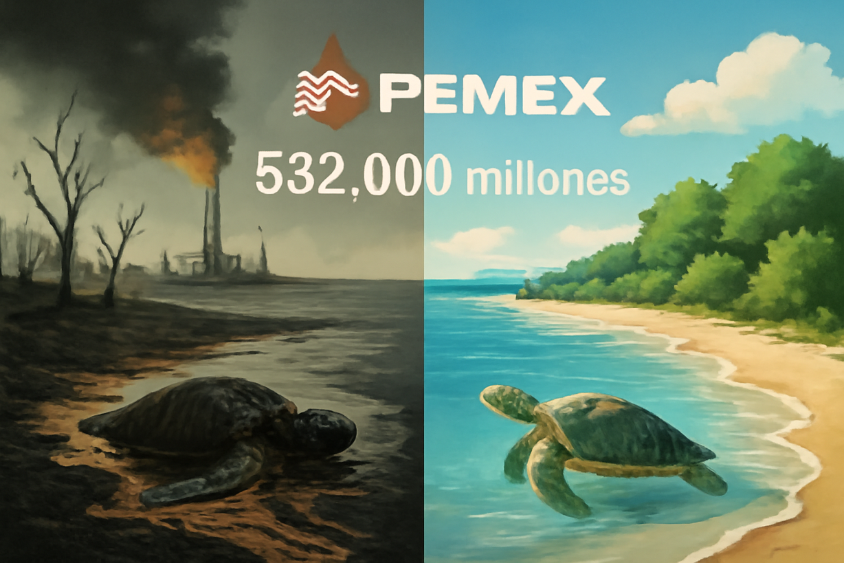 Pemex: Pasivos Ambientales que Pueden Costar Más de 532,000 Millones de Dólares