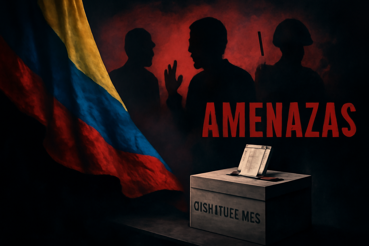 Colombia: Tensión y Amenazas a Dos Semanas de las Elecciones Presidenciales