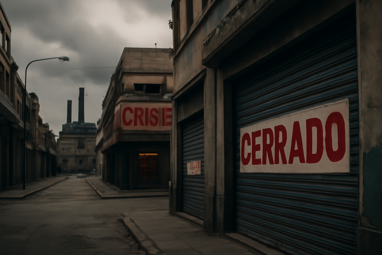 Crisis Industrial en Argentina: 24,000 Empresas Cerradas y 218,000 Empleos Perdidos bajo Milei