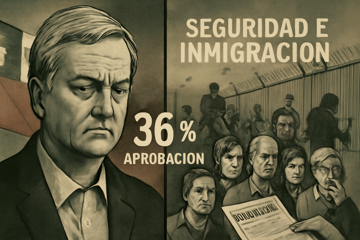 Cae la aprobación de Kast: Desconfianza y rechazo a la inmigración marcan la encuesta Cadem