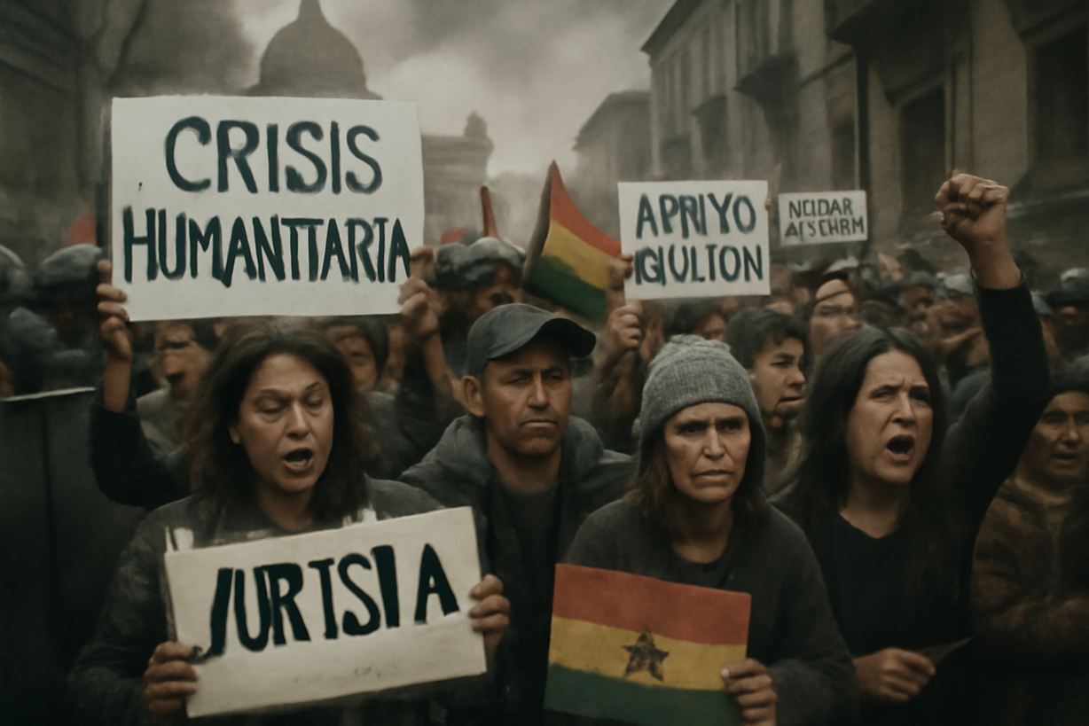 EE. UU. y Ocho Países Respaldan al Gobierno Boliviano en Medio de Crisis Humanitaria