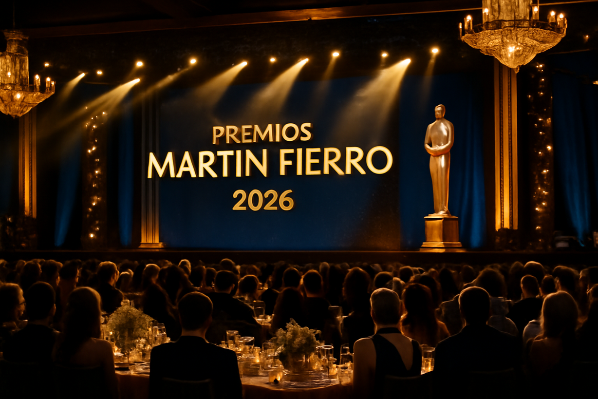 Premios Martín Fierro 2026: 'La voz ausente' brilla en una noche de gala