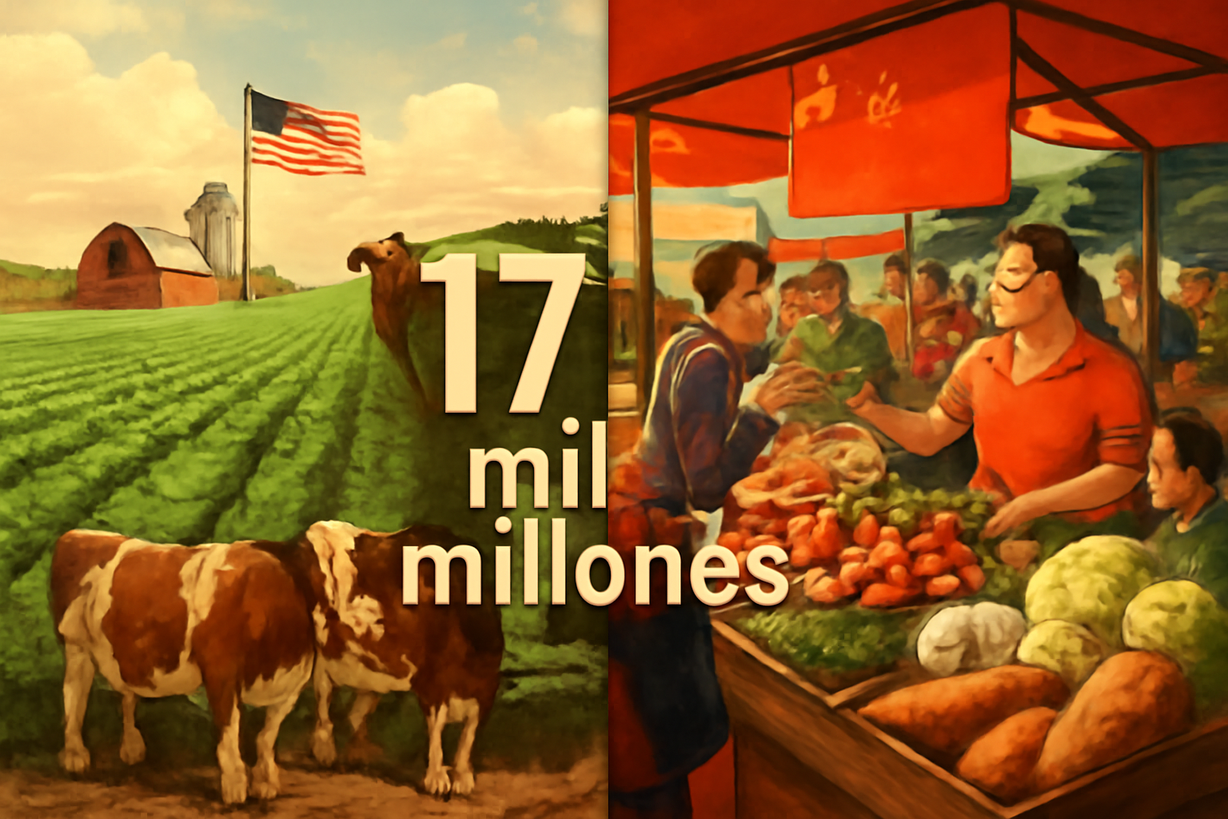 Acuerdo Comercial: China Comprará 17 Mil Millones en Productos Agrícolas de EE. UU.