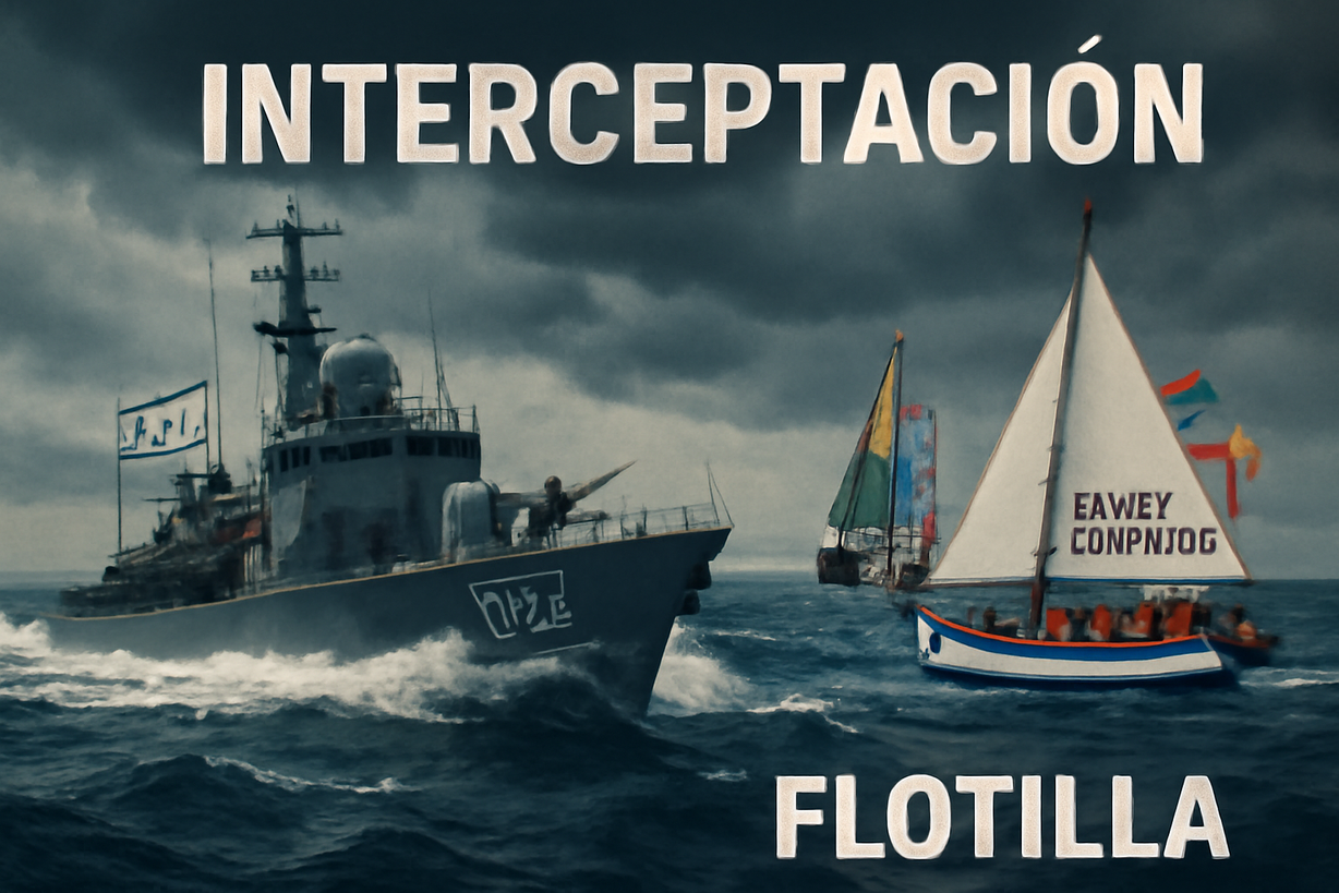 La Marina israelí intercepta flotilla humanitaria hacia Gaza