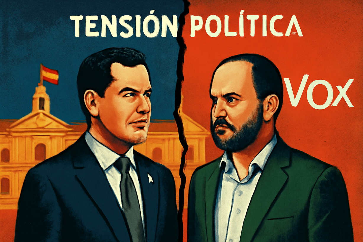 Conflicto de Poder en Andalucía: Moreno y Vox en Tensión