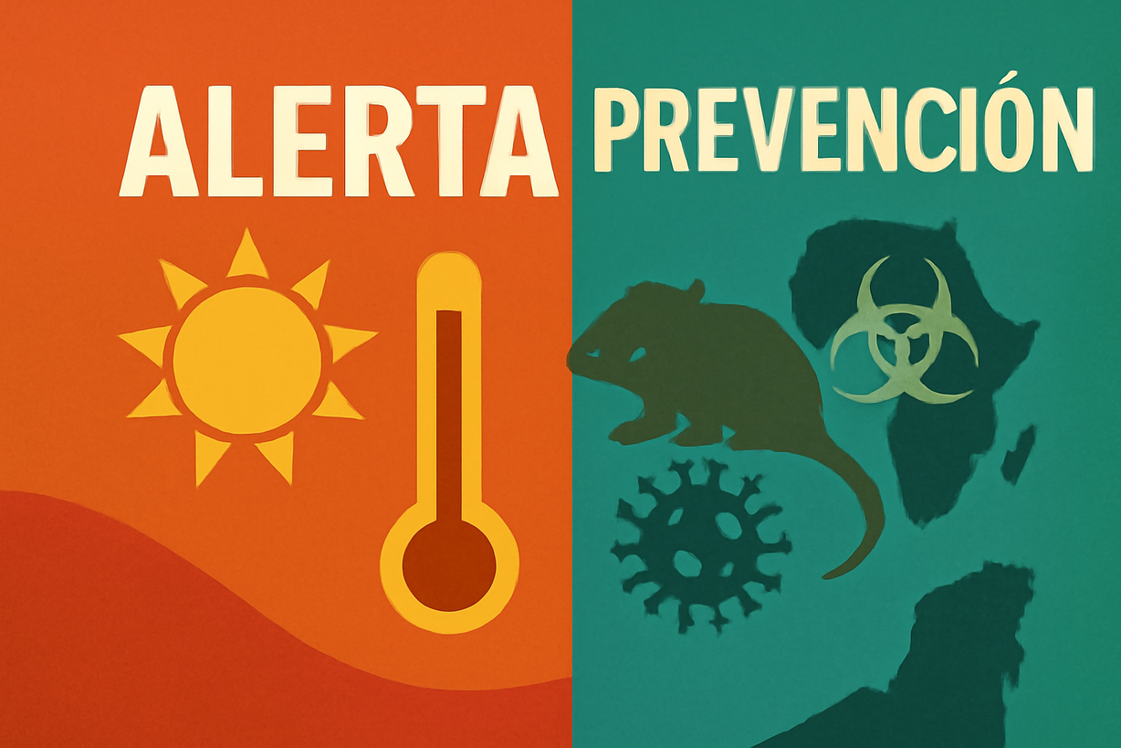 Alertas de Salud en México: Golpe de Calor, Hantavirus y Ébola
