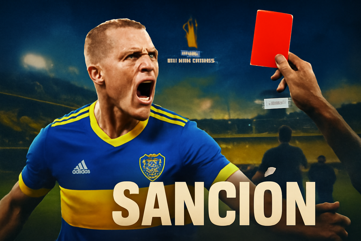 Boca Juniors en la cuerda floja: Ascacíbar sancionado y riesgo de más bajas en la Libertadores