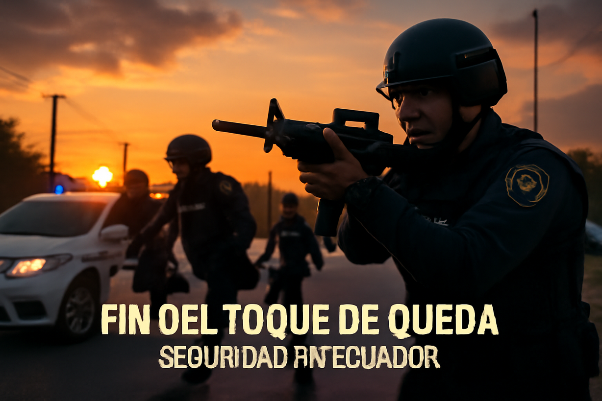 Ecuador levanta toque de queda tras 15 días de operativos exitosos