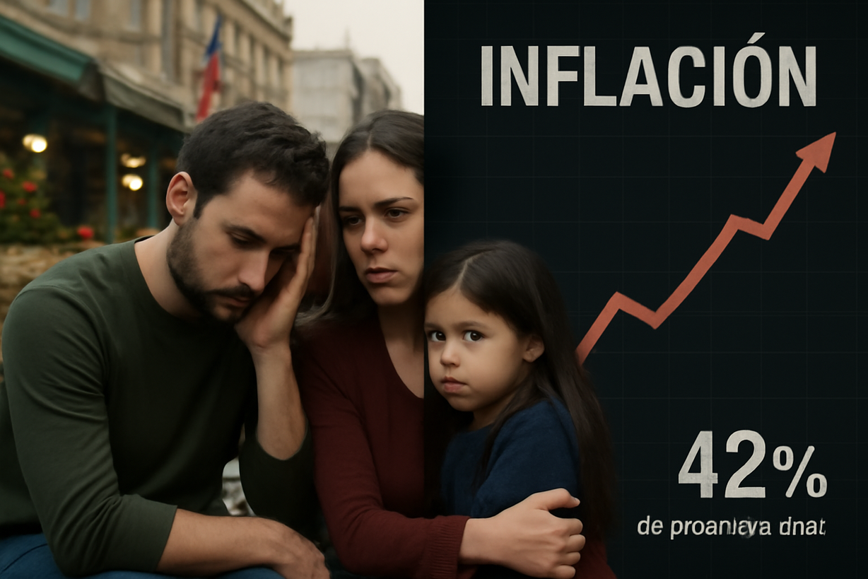 Chile enfrenta un alarmante aumento de la preocupación por la inflación