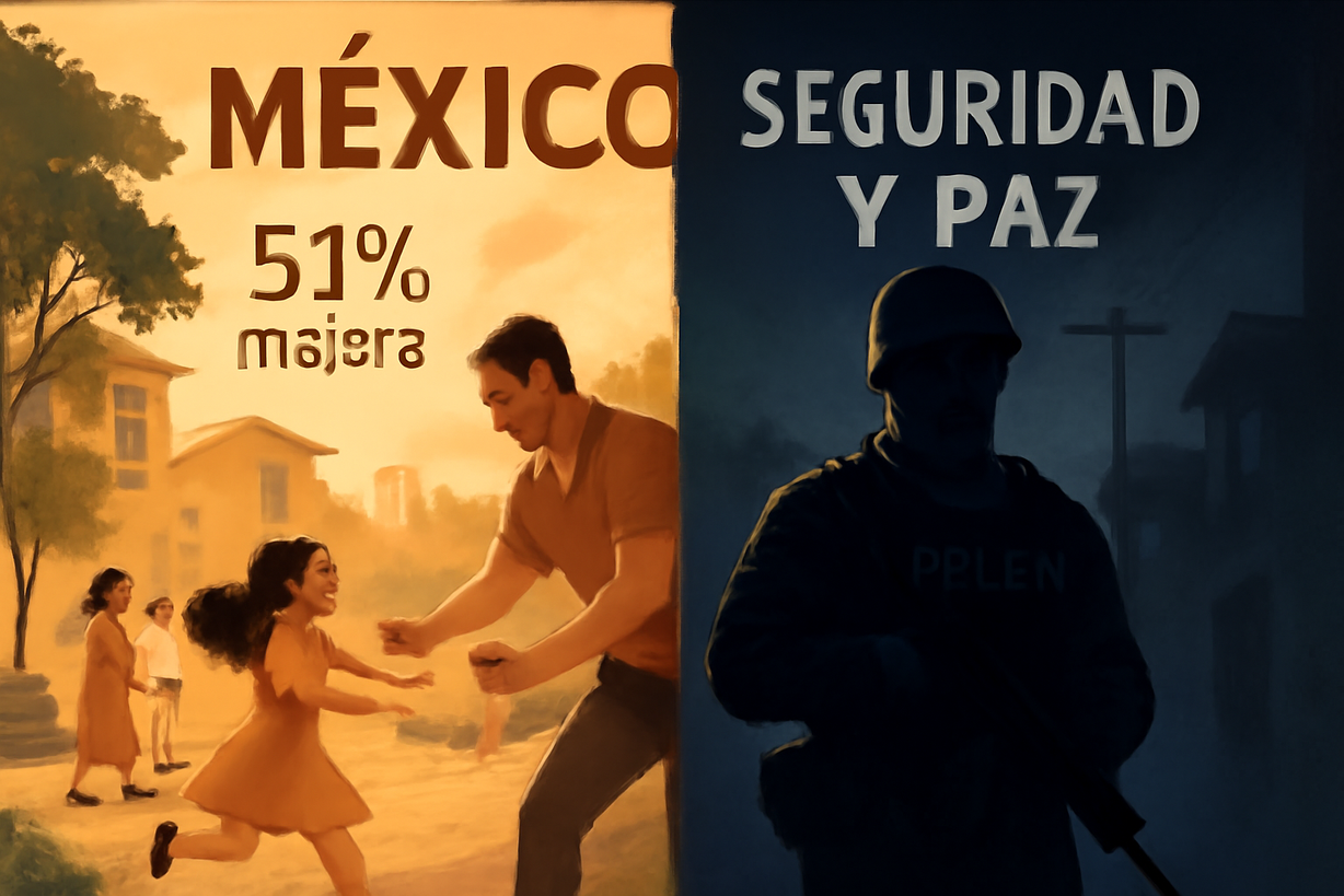 Claudia Sheinbaum Anuncia Mayor Mejora en el Índice de Paz en 10 Años