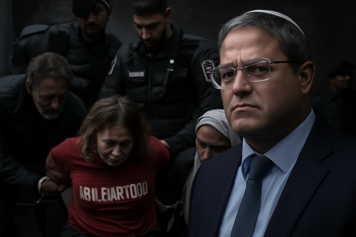 Controversia en Israel: Ben Gvir Humilla a Activistas y Provoca Condena Internacional