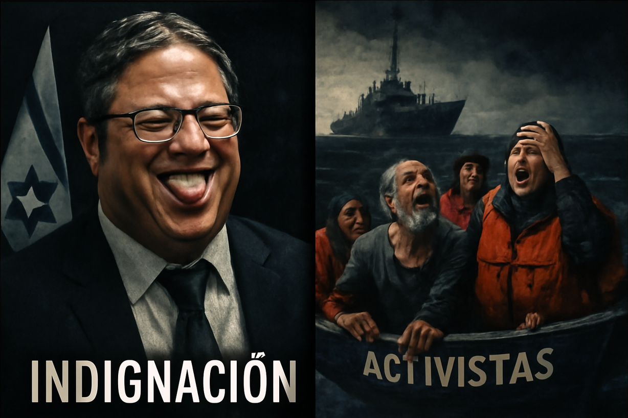 Controversia por burlas del ministro israelí a activistas de la flotilla hacia Gaza